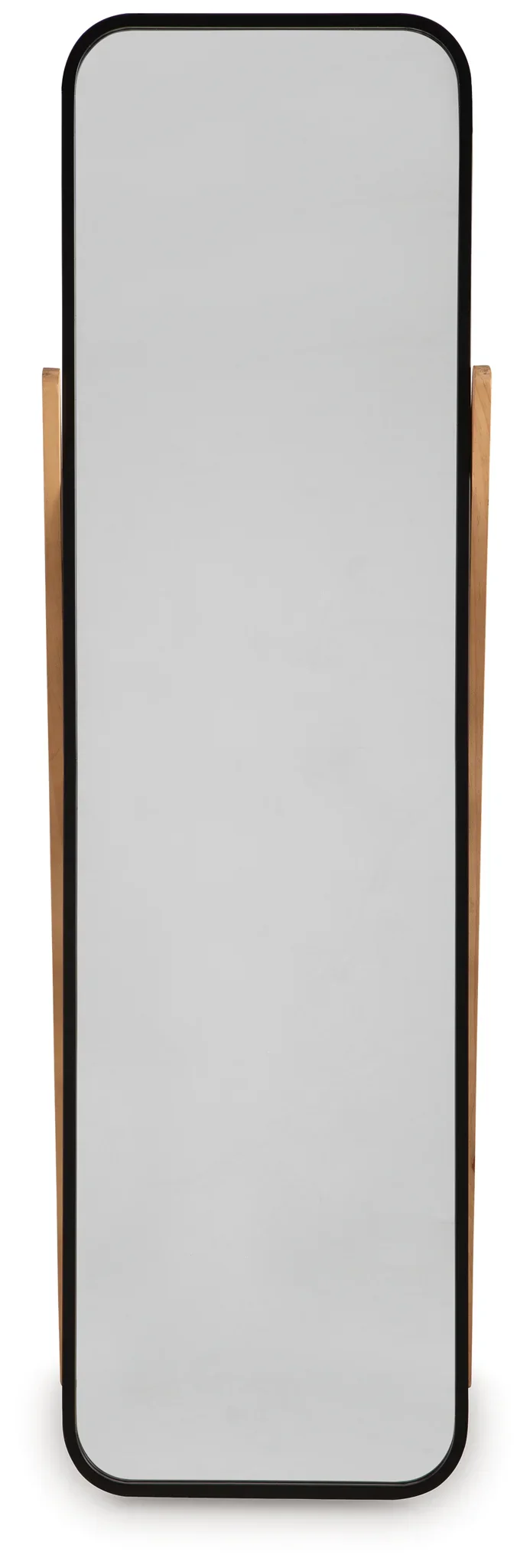 Bronick - Black / Brown - Floor Mirror - Image 3
