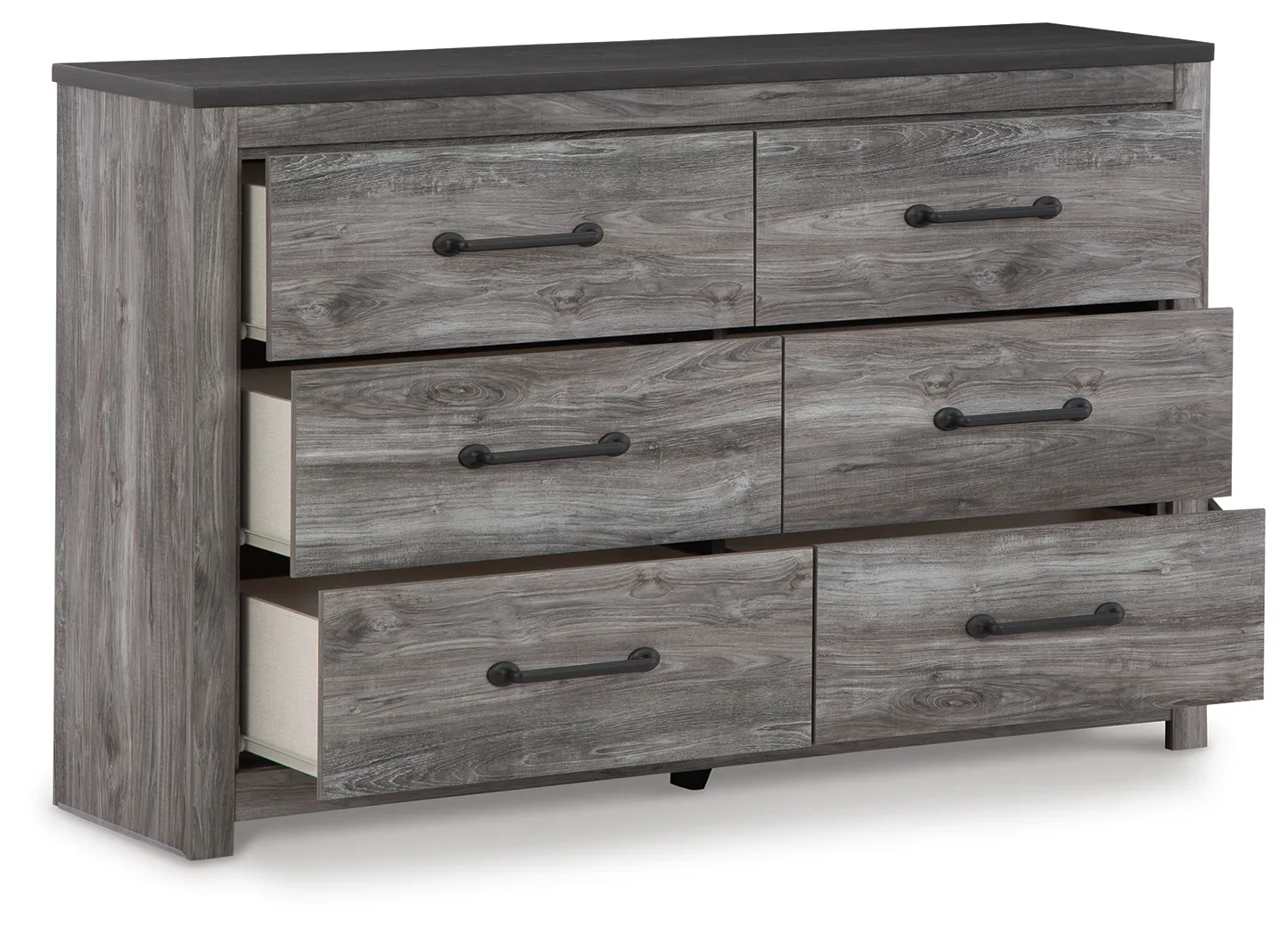 Bronyan - Dark Gray - Six Drawer Dresser - Image 3