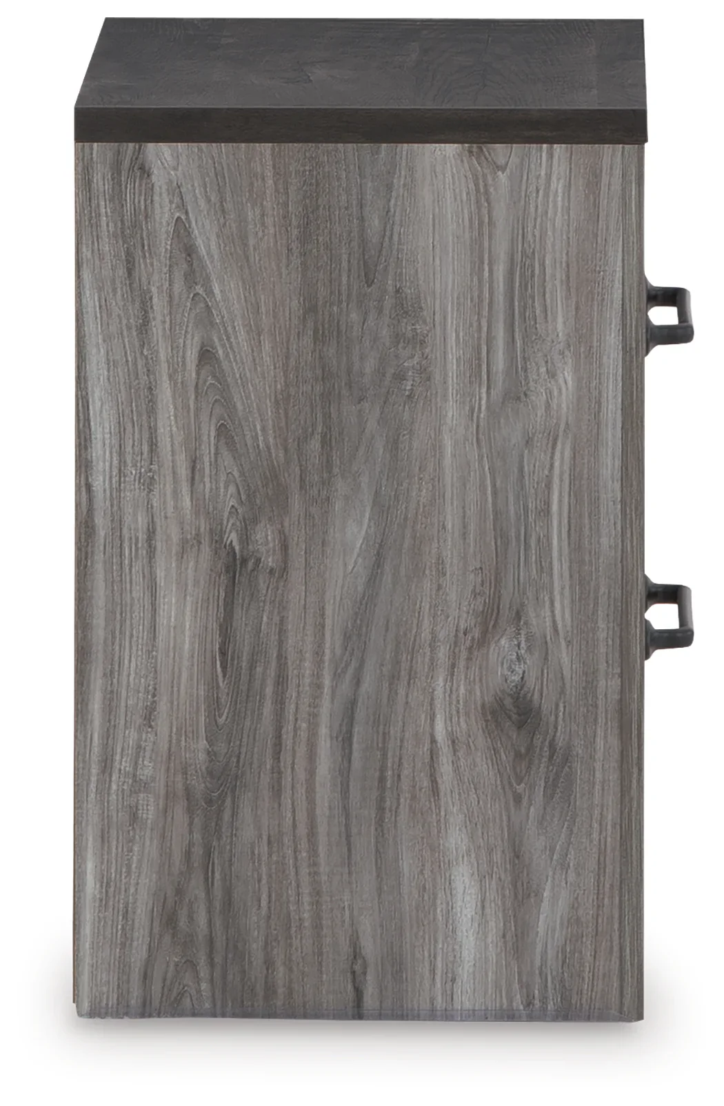 Bronyan - Dark Gray - Two Drawer Night Stand - Image 4