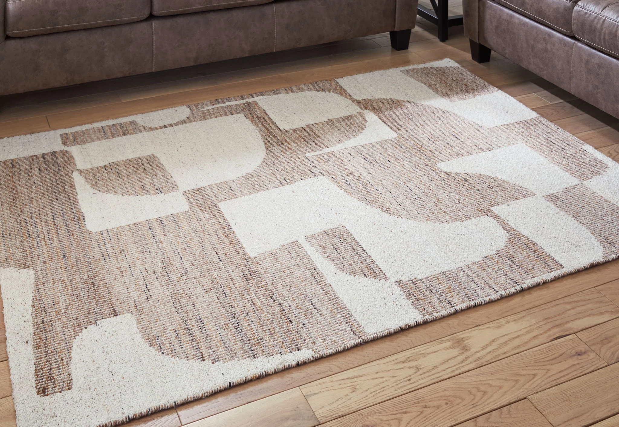 Brynnfield - Beige / Brown - Large Rug - 8' x 10' - Image 2
