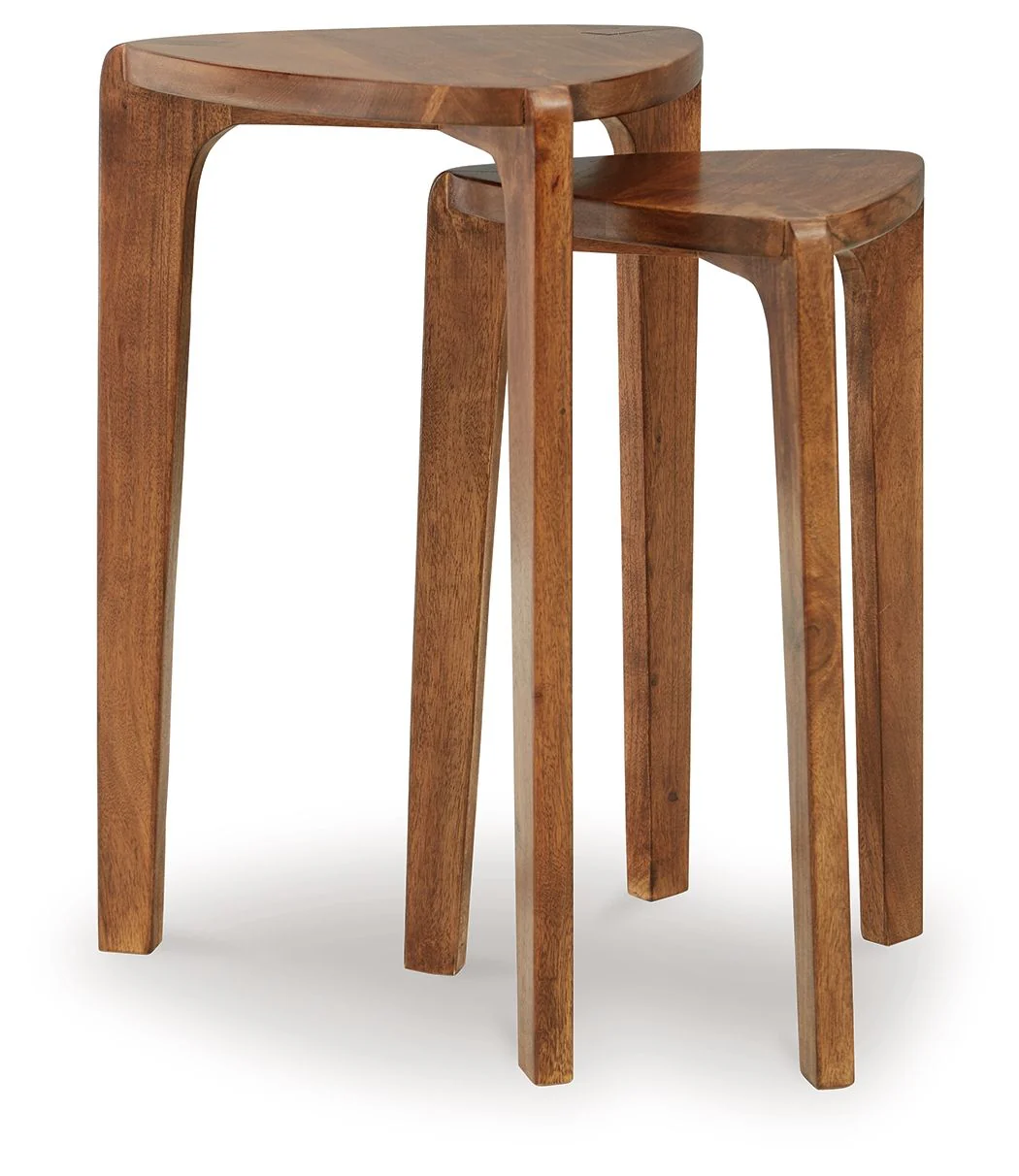 Brynnleigh - Medium Brown - Accent Table Set (Set of 2) - Image 5