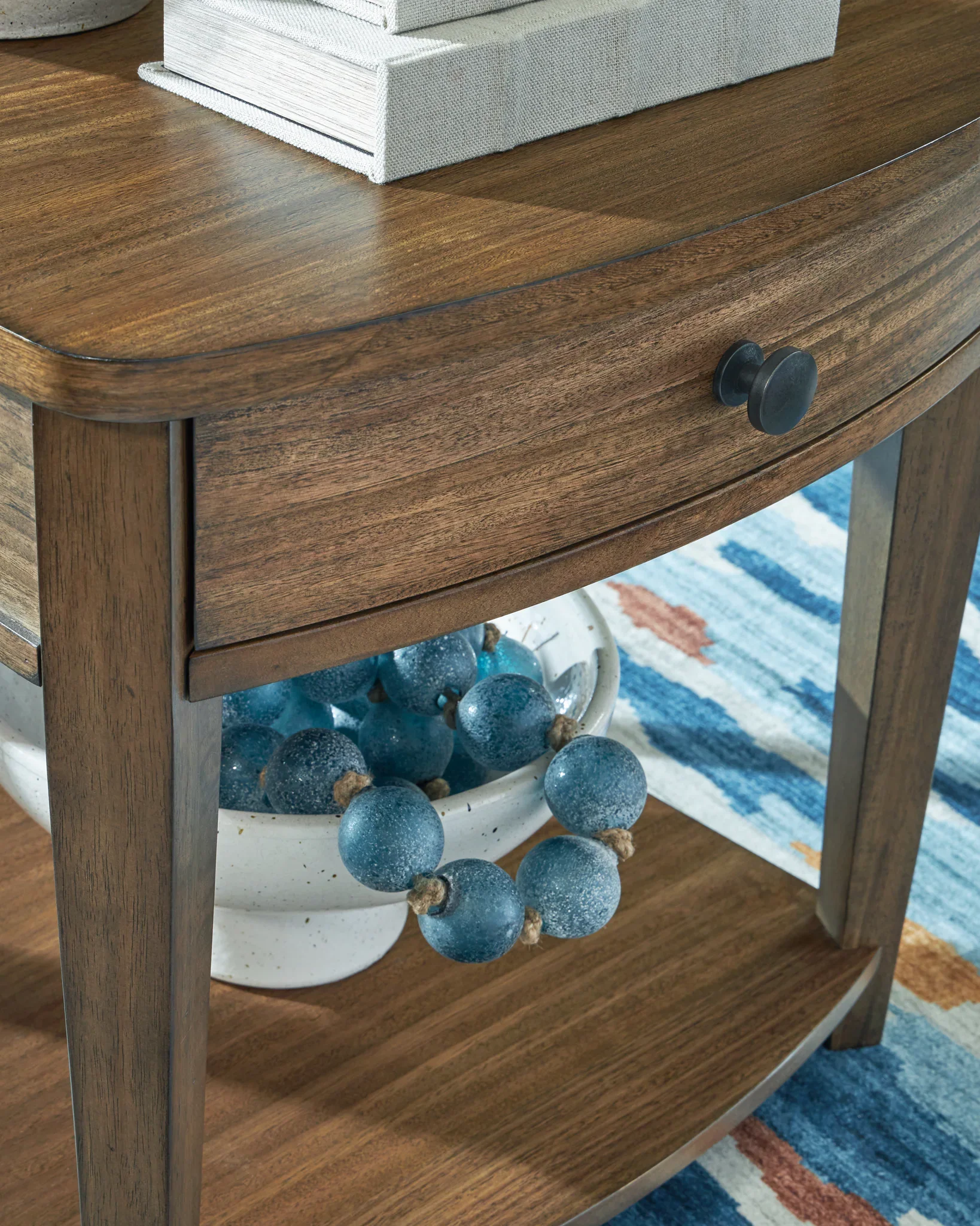 Burkbyer - Brown - Rectangular End Table - Image 6