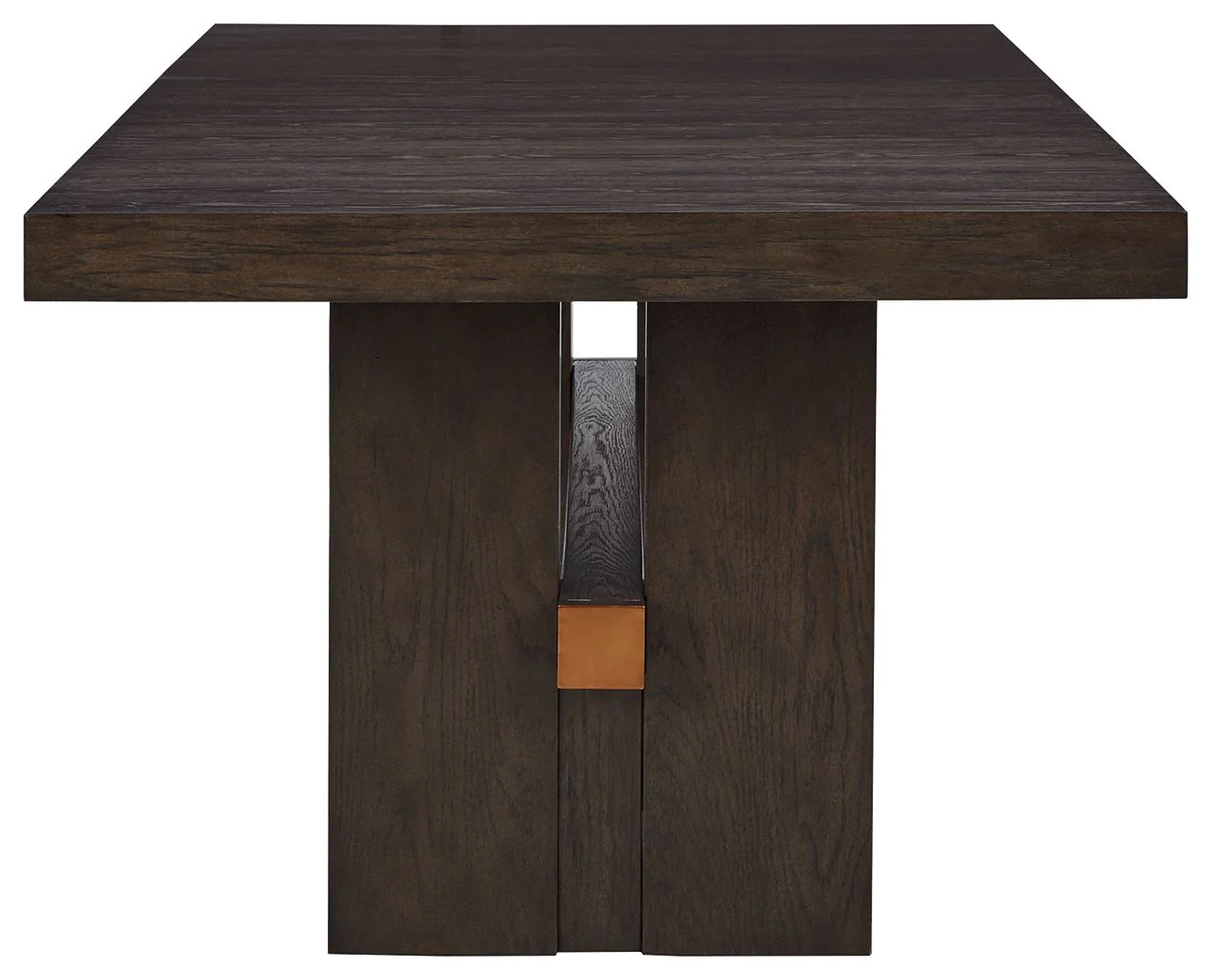 Burkhaus - Dark Brown - Rect Dining Room Ext Table - Image 5