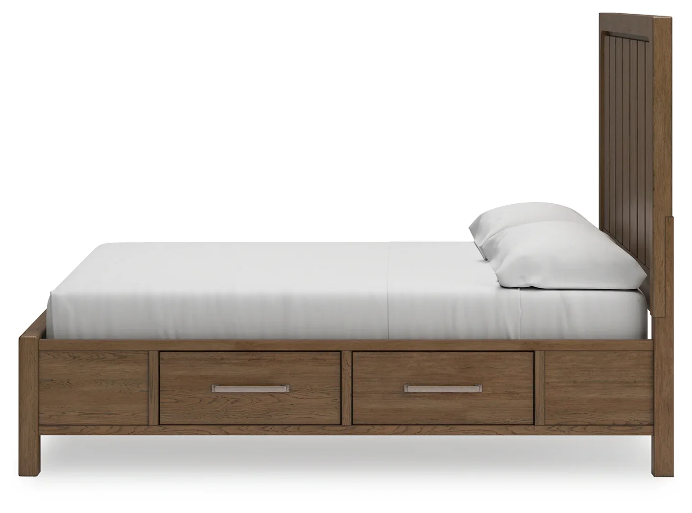 Cabalynn - Light Brown - California King Panel Bed With Storage - Image 8