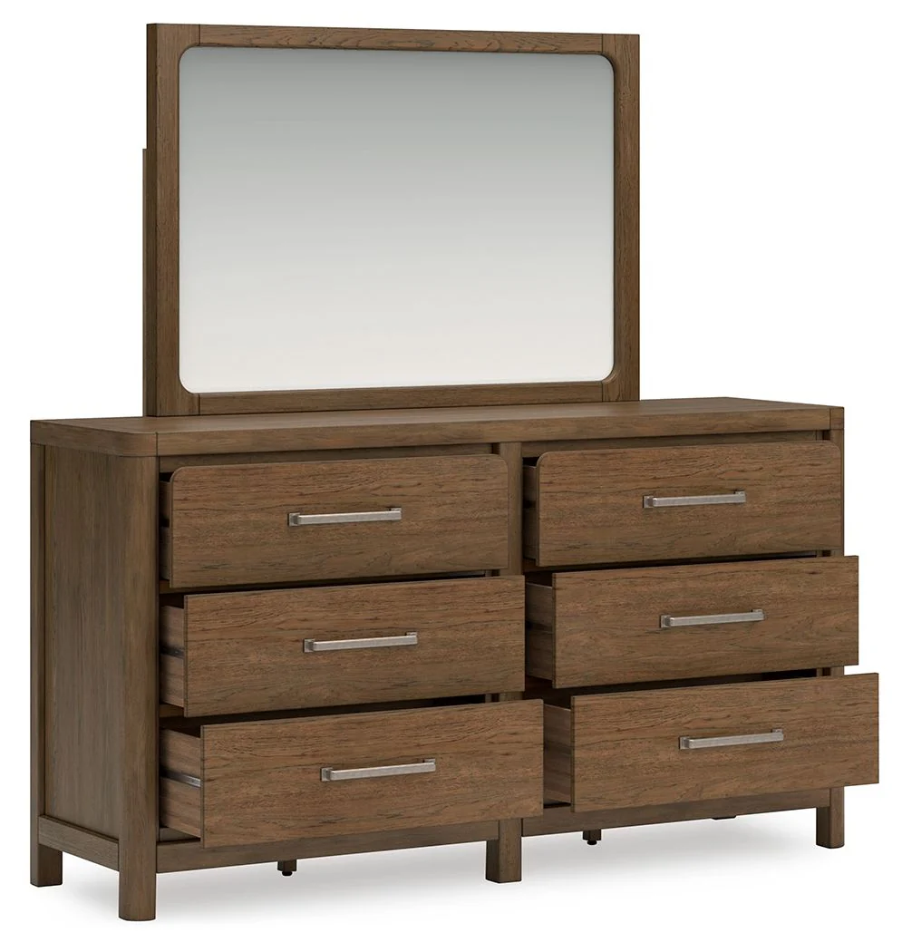 Cabalynn - Light Brown - Dresser And Mirror - Image 3