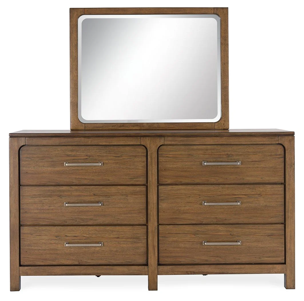 Cabalynn - Light Brown - Dresser And Mirror - Image 4