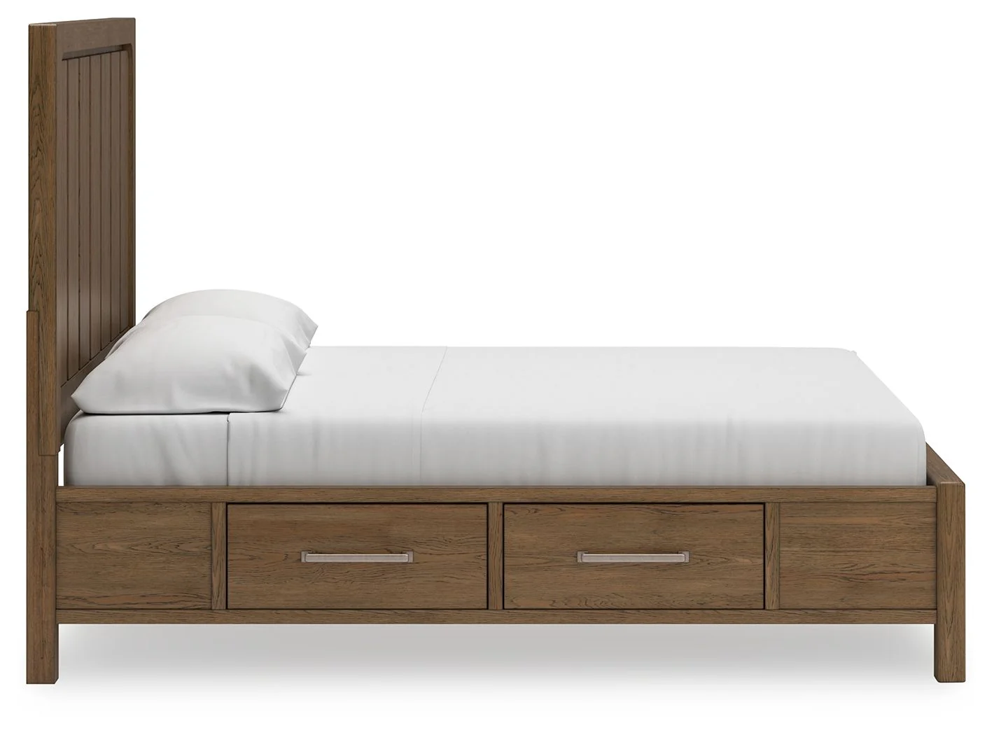 Cabalynn - Light Brown - King Panel Bed With Storage - Image 9