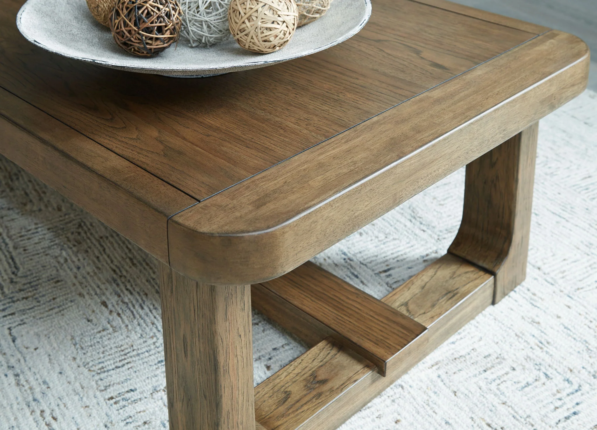 Cabalynn - Light Brown - Rectangular Cocktail Table - Image 6