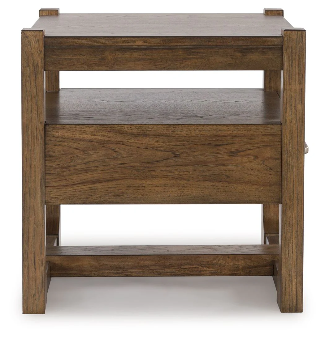 Cabalynn - Light Brown - Square End Table - Image 5