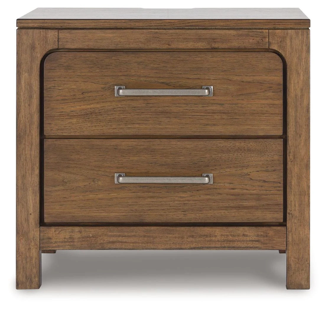 Cabalynn - Light Brown - Two Drawer Night Stand - Image 5