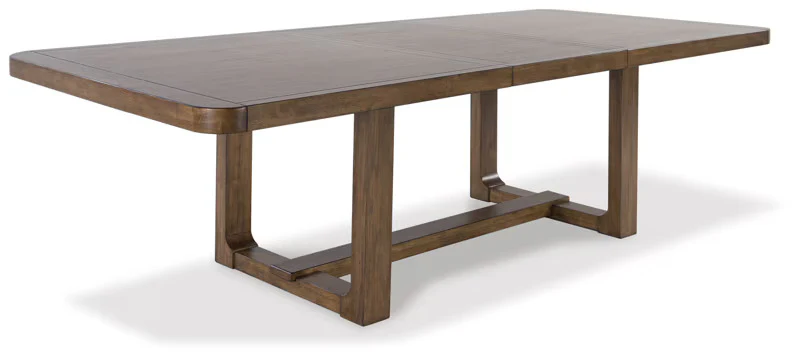 Cabalynn - Oatmeal / Light Brown - 6 Pc. - Dining Room Table, 4 Side Chairs, Bench - Image 3