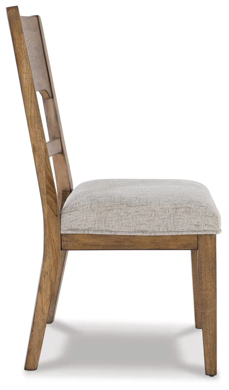 Cabalynn - Oatmeal / Light Brown - 6 Pc. - Dining Room Table, 4 Side Chairs, Bench - Image 5
