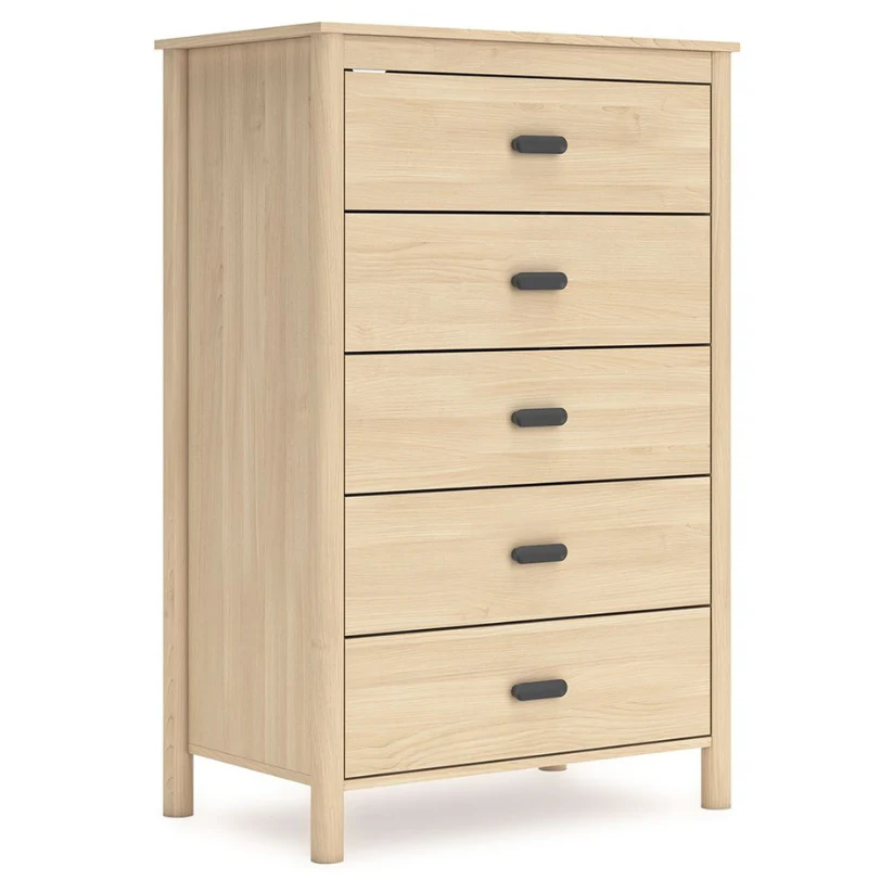 Cabinella - Tan - Five Drawer Chest