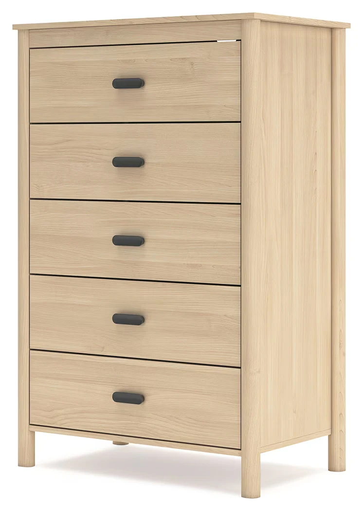 Cabinella - Tan - Five Drawer Chest - Image 5