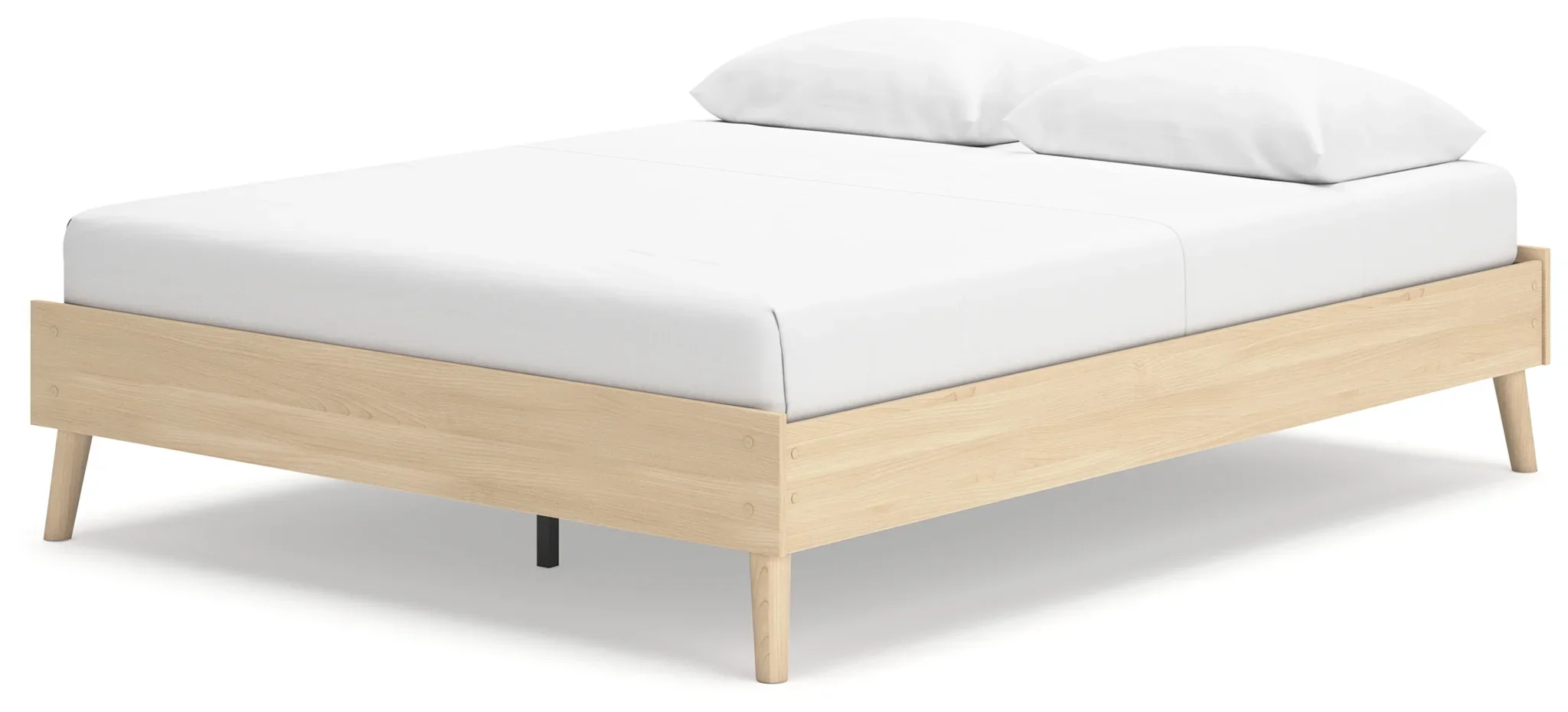 Cabinella - Tan - Queen Platform Bed - Image 3