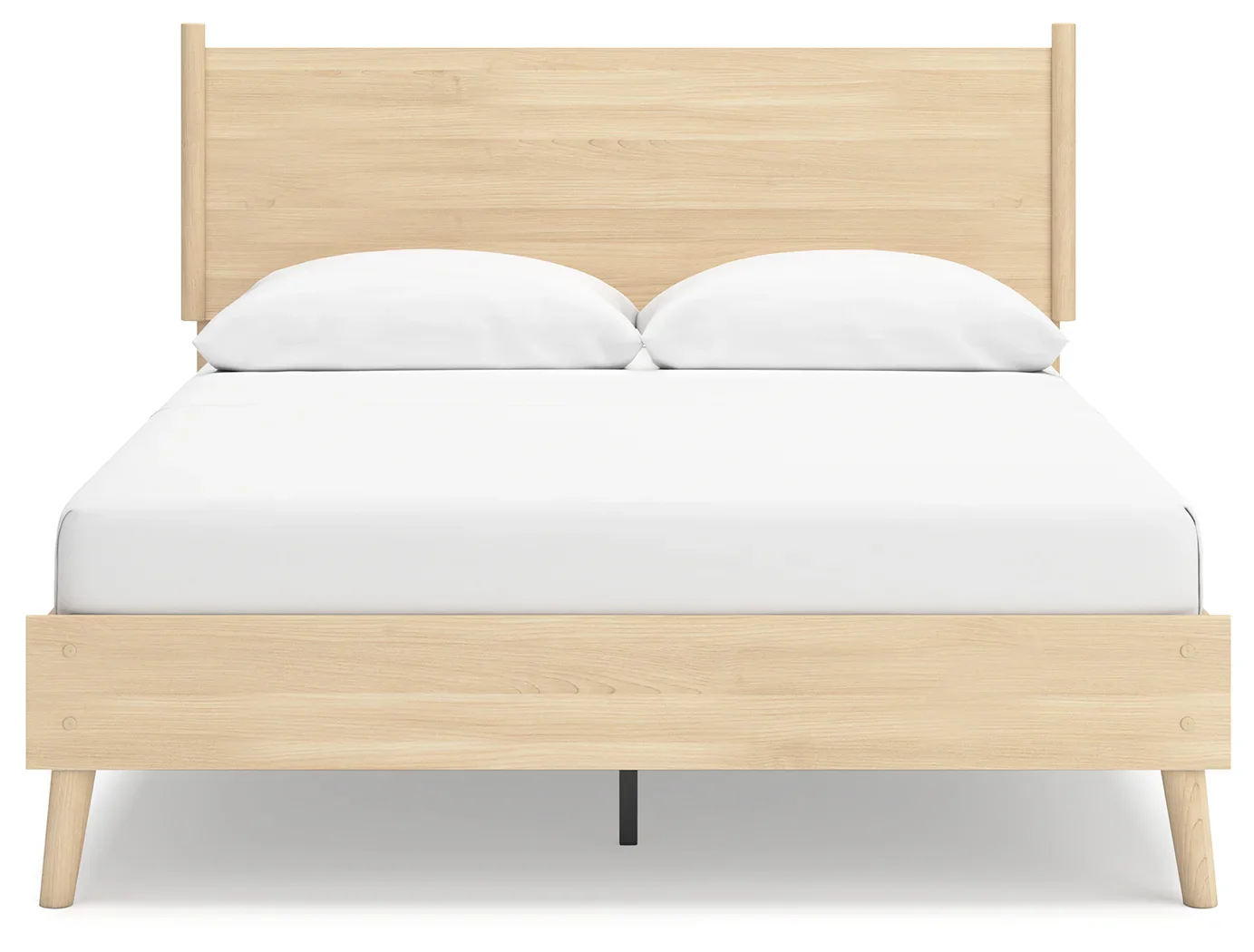 Cabinella - Tan - Queen Platform Panel Bed - Image 5
