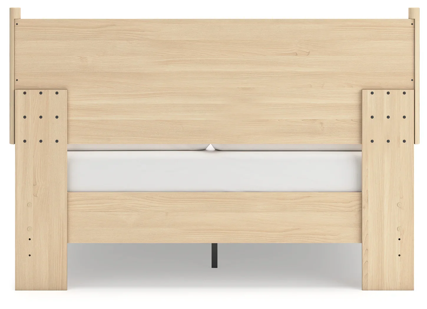 Cabinella - Tan - Queen Platform Panel Bed - Image 6