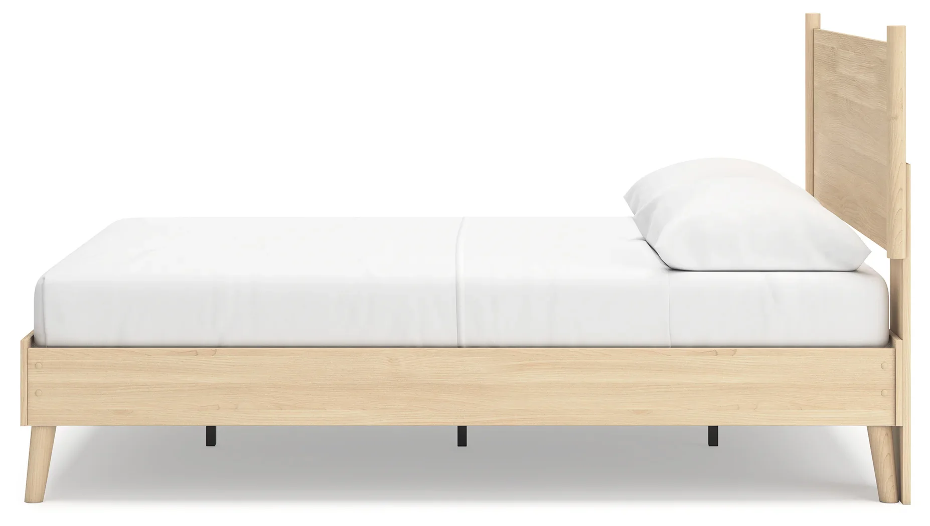 Cabinella - Tan - Queen Platform Panel Bed - Image 7