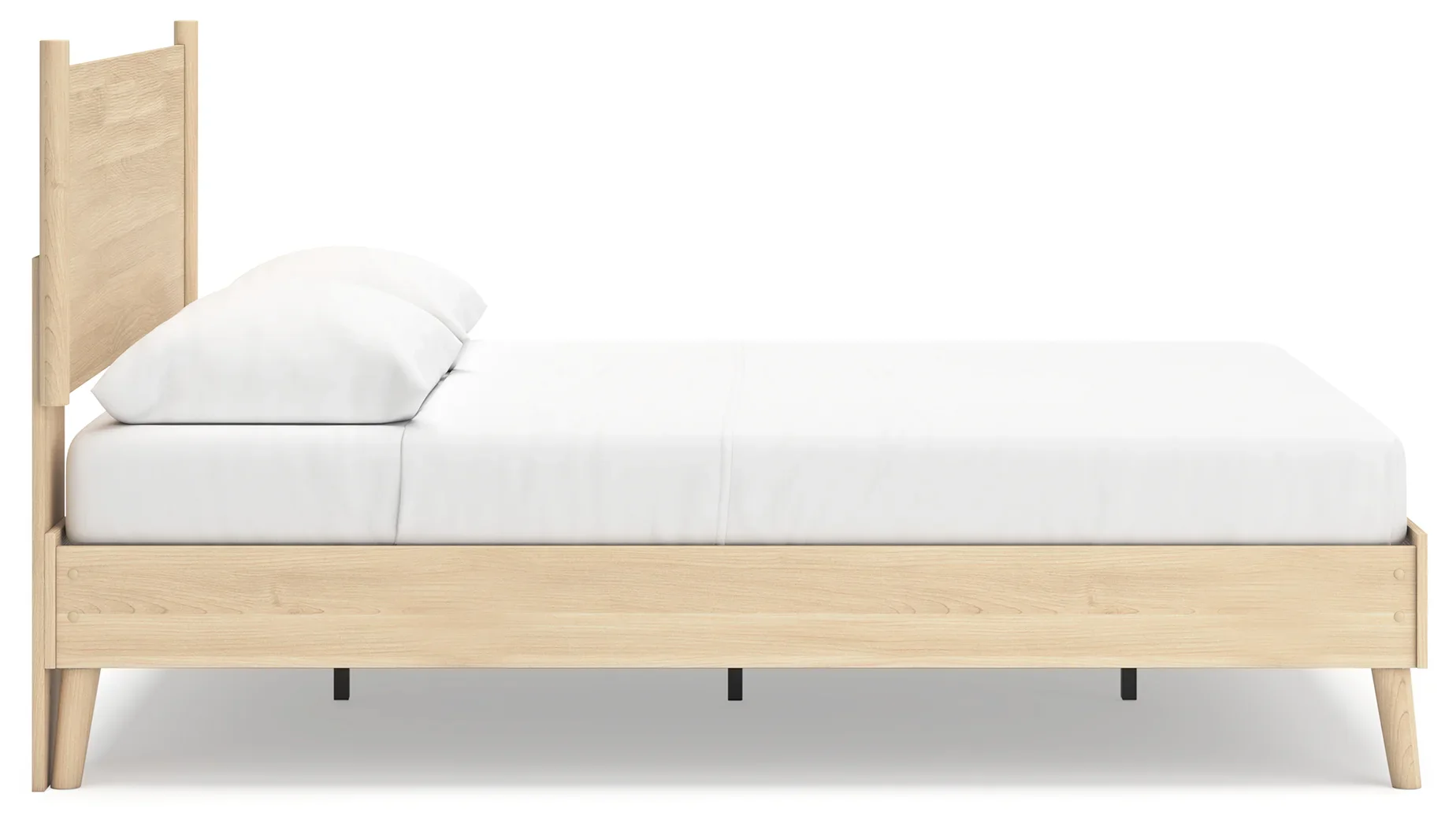Cabinella - Tan - Queen Platform Panel Bed - Image 8