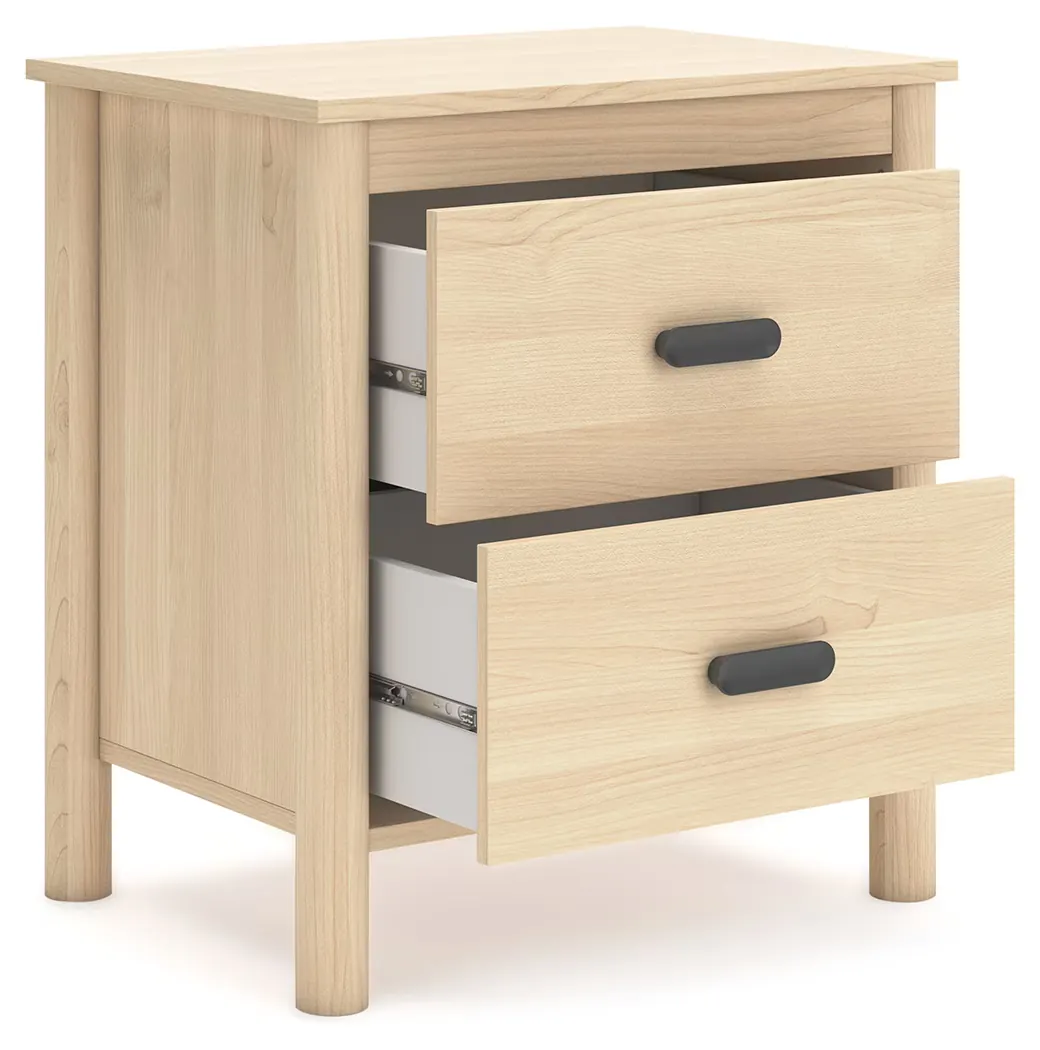 Cabinella - Tan - Two Drawer Night Stand - Image 4