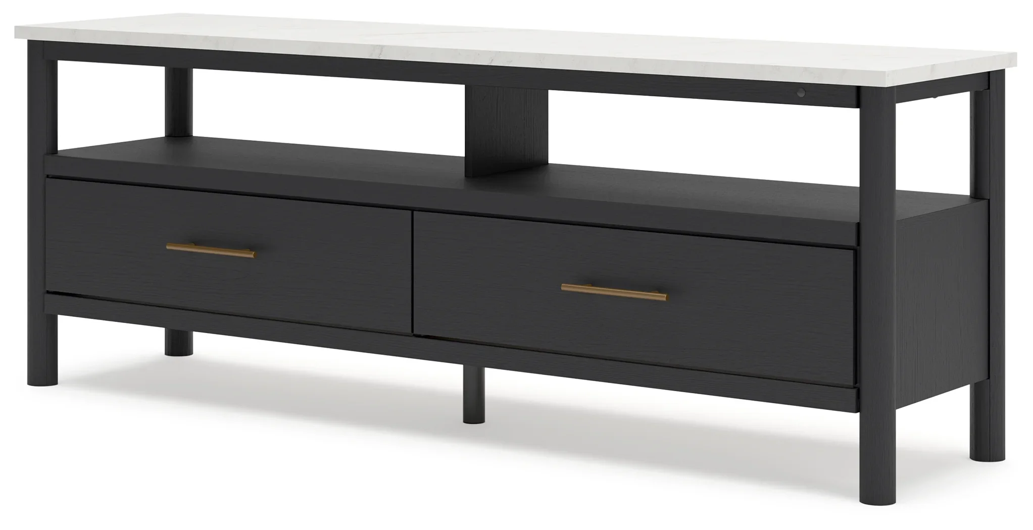 Cadmori - Black / White - Extra Large TV Stand - Image 3