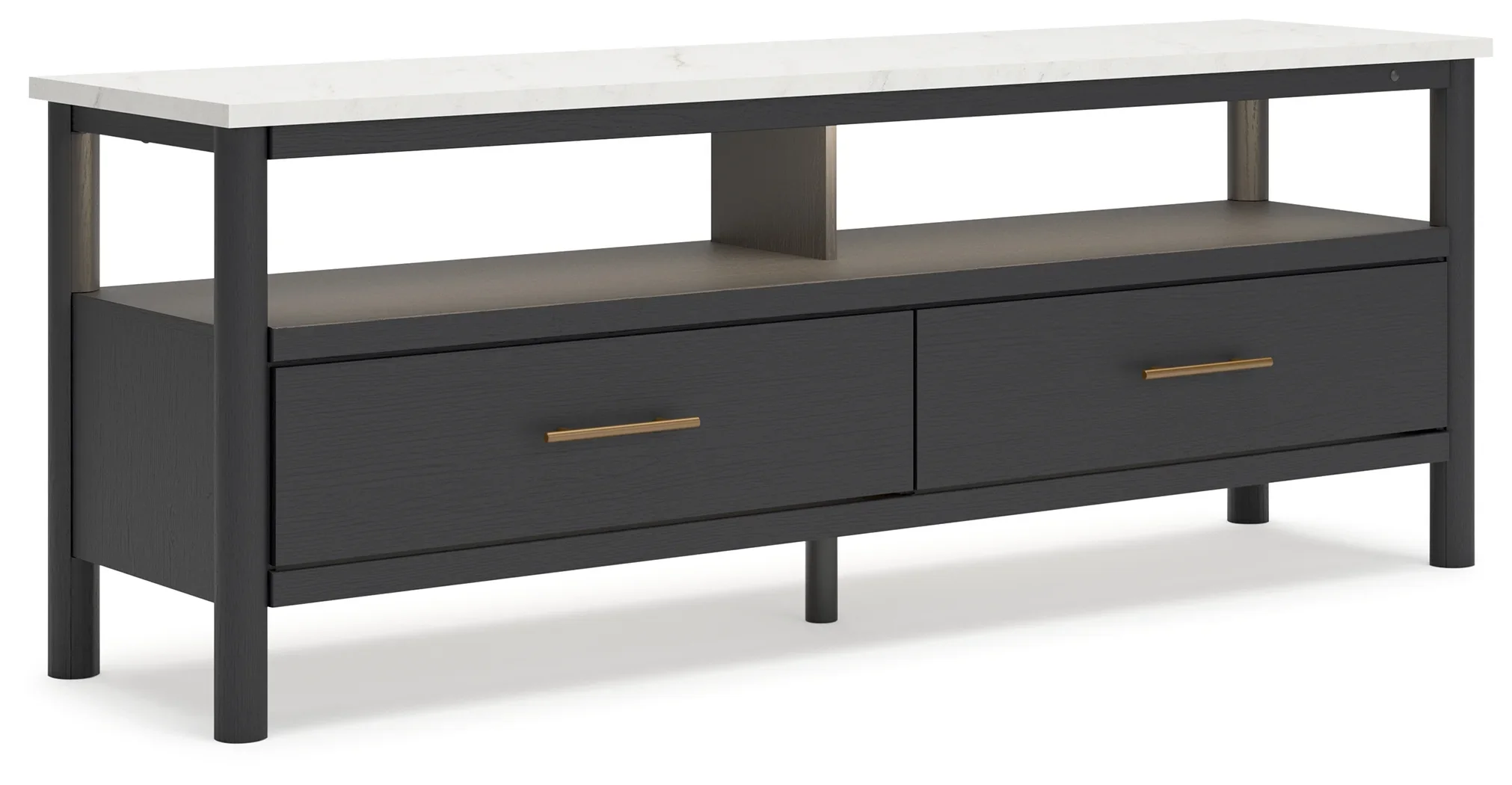 Cadmori - Black / White - Extra Large TV Stand - Image 4
