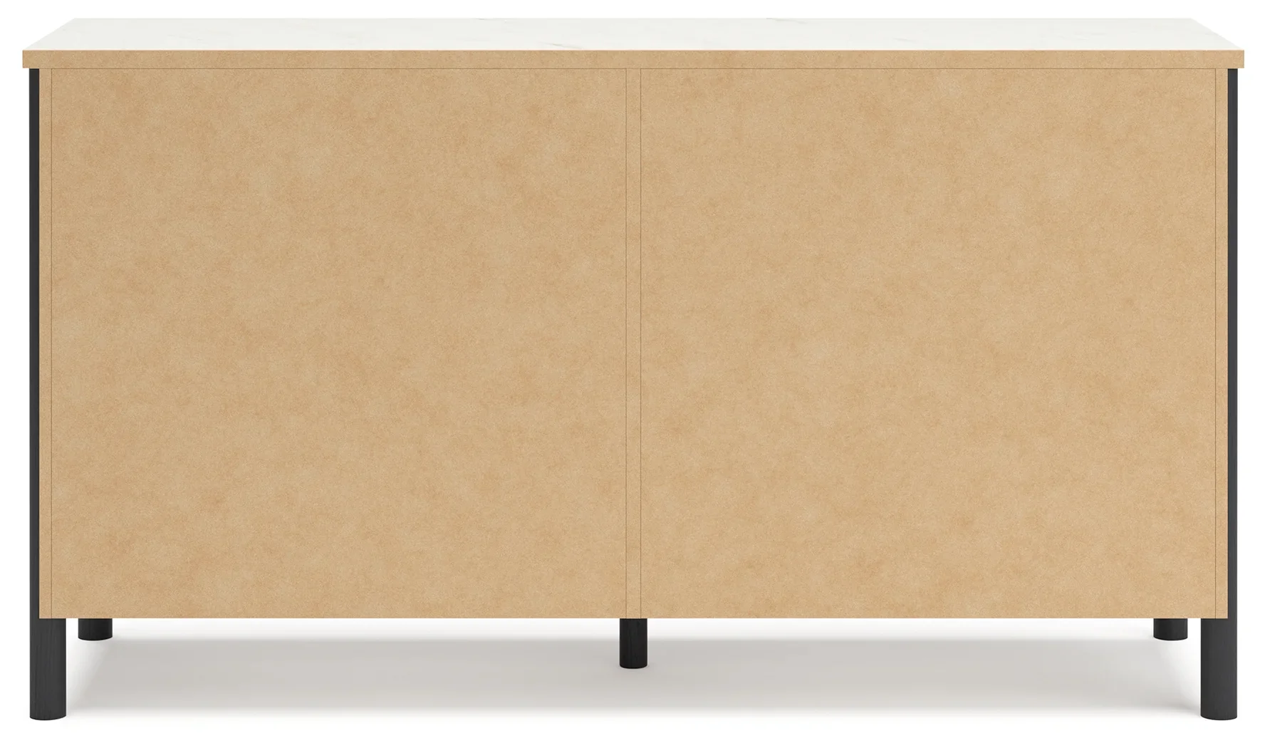 Cadmori - Black / White - Six Drawer Dresser - Image 4