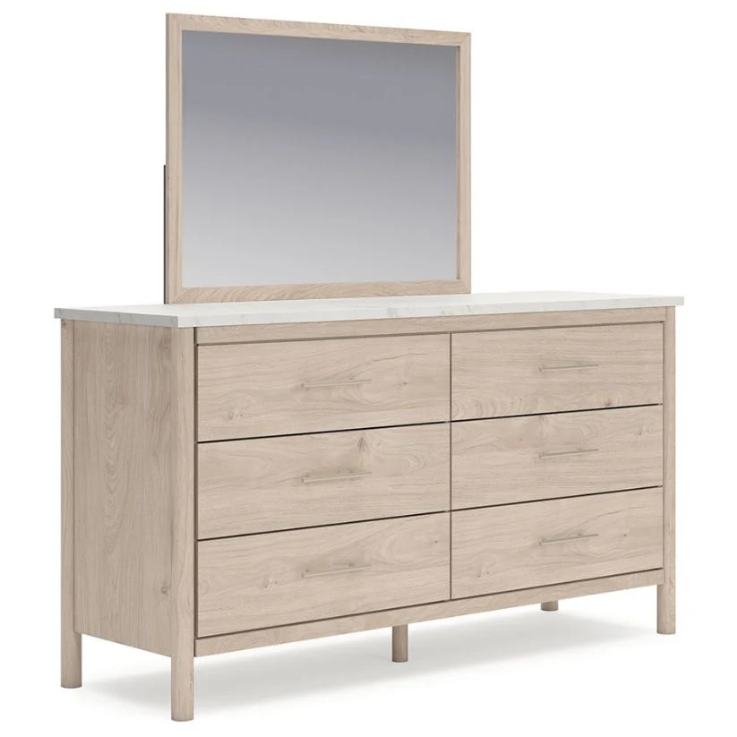 Cadmori - Two-tone - Dresser And Mirror