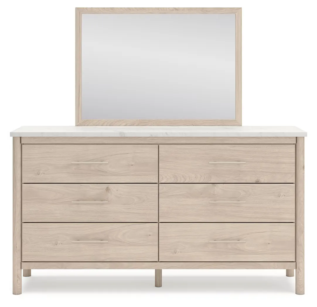 Cadmori - Two-tone - Dresser And Mirror - Image 4