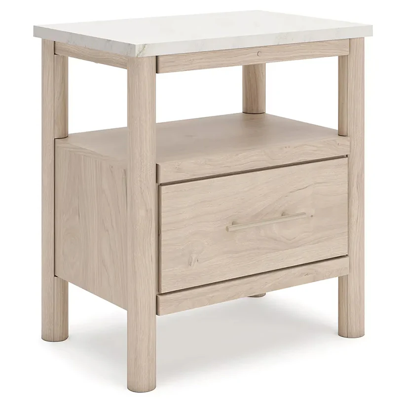 Cadmori - Two-tone - One Drawer Night Stand