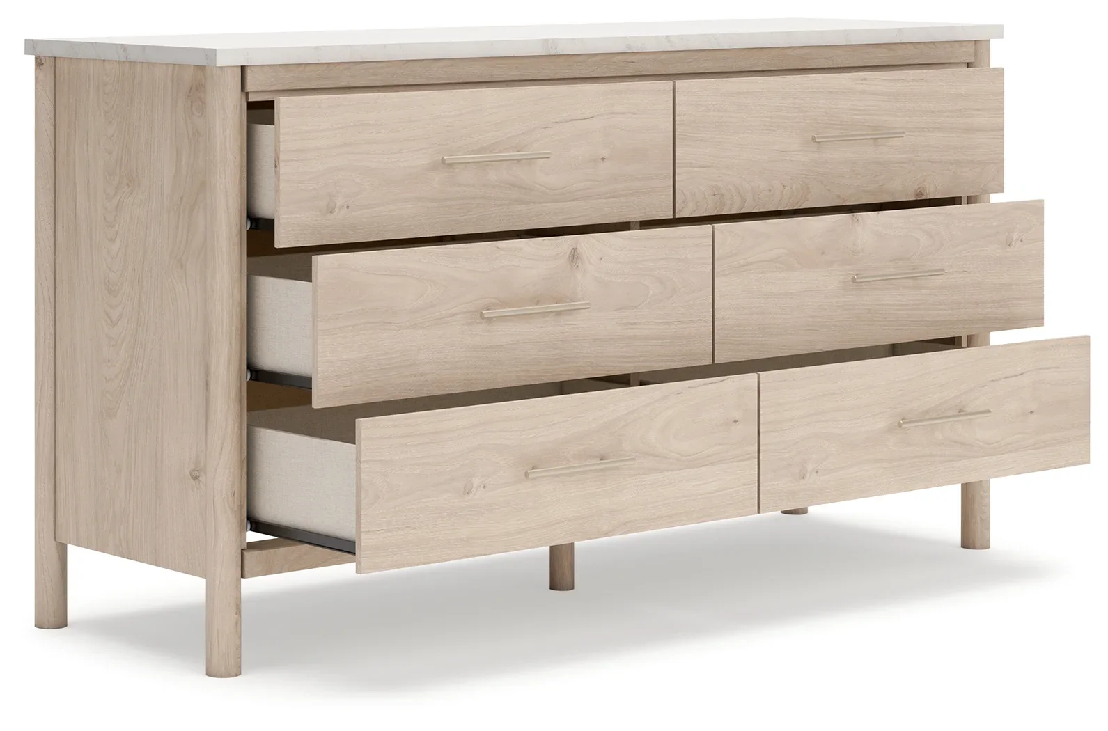 Cadmori - Two-tone - Six Drawer Dresser - Image 3