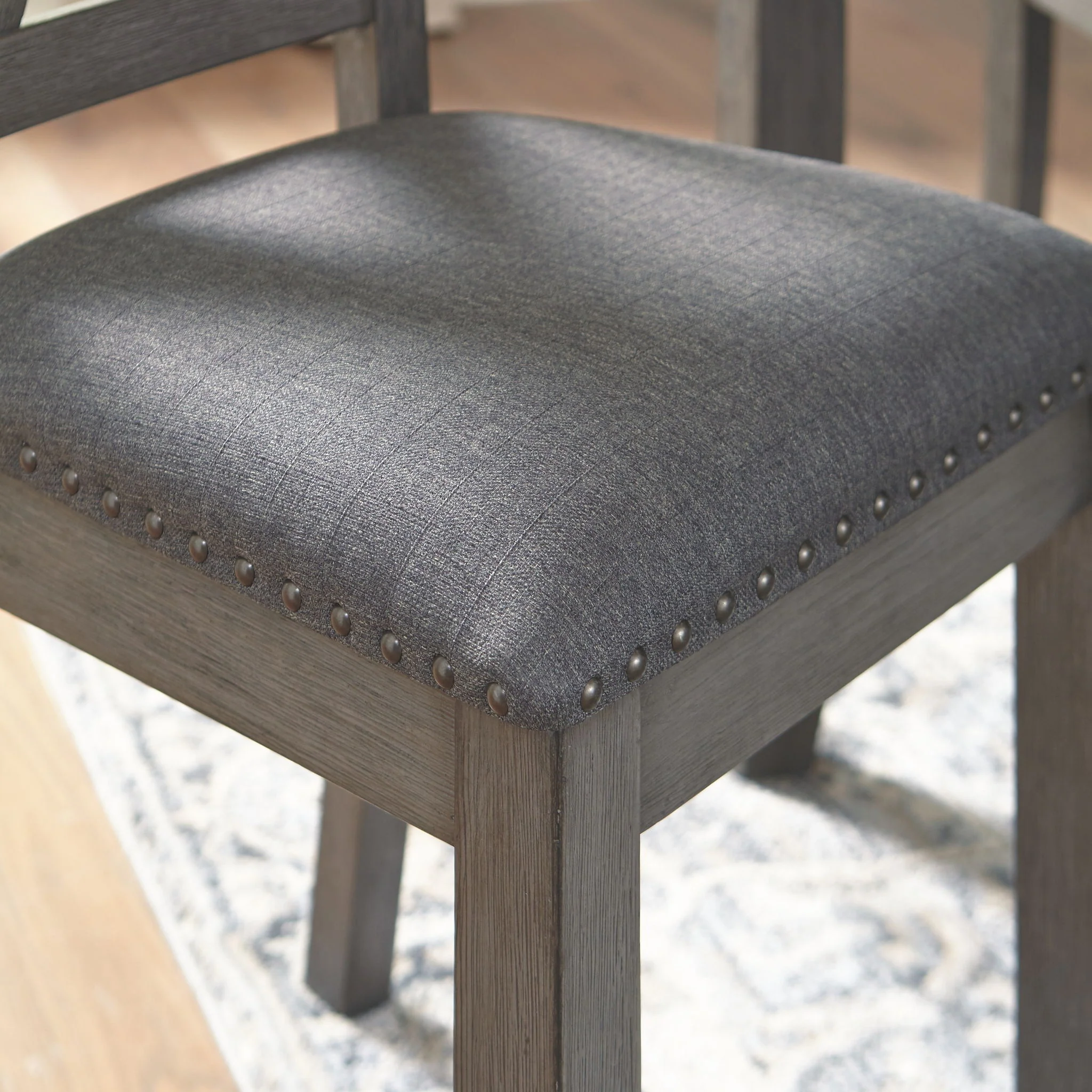 Caitbrook - Gray - Rect Drm Table Set (Set of 7) - Image 3