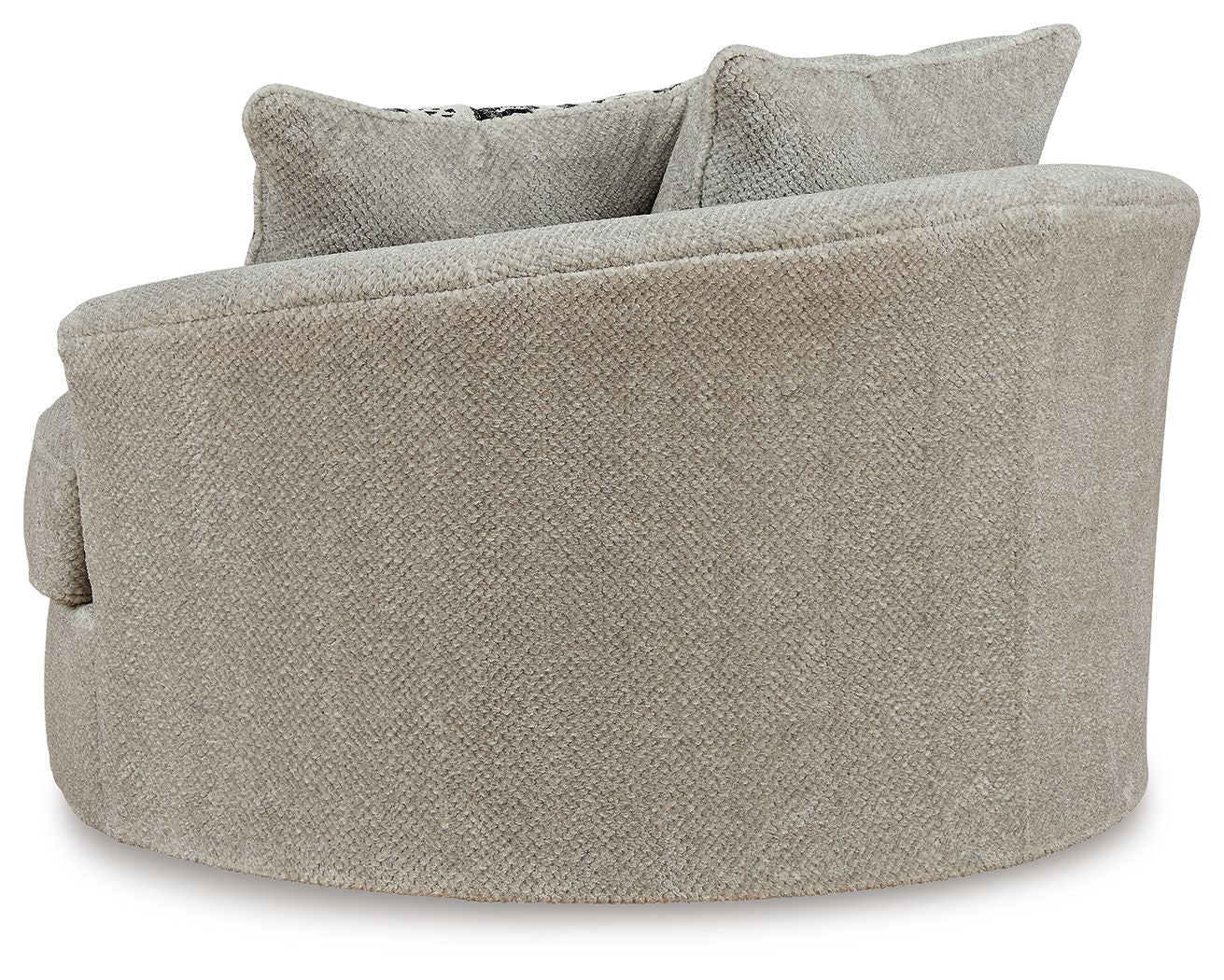 Calnita - Sisal - Oversized Swivel Accent Chair - Image 5