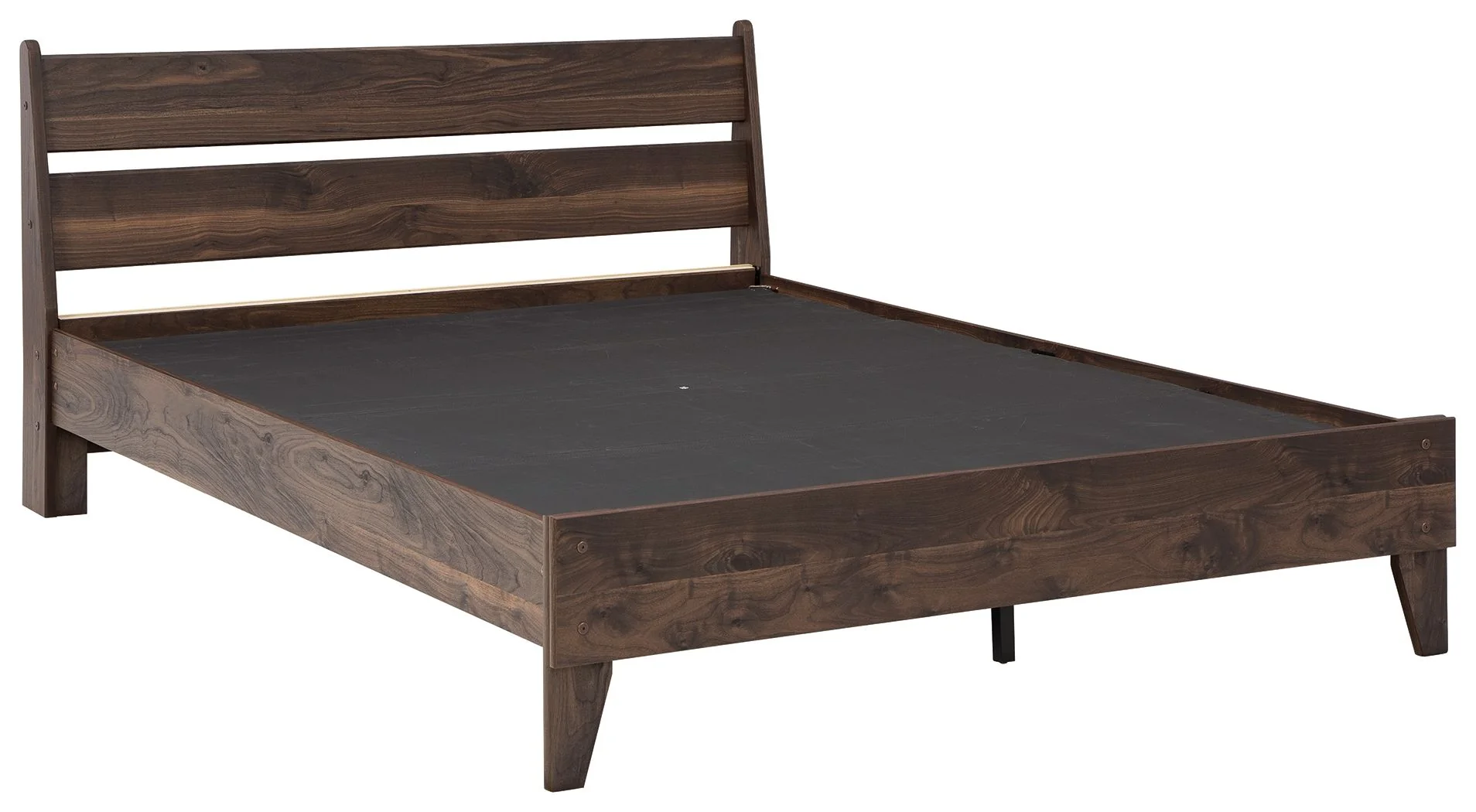 Calverson - Mocha - Queen Panel Platform Bed - Image 3