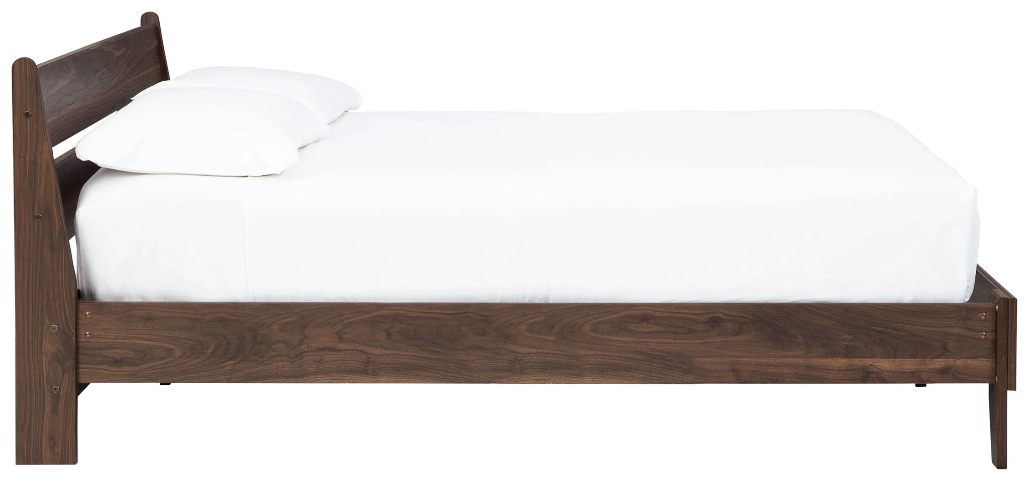 Calverson - Mocha - Queen Panel Platform Bed - Image 5