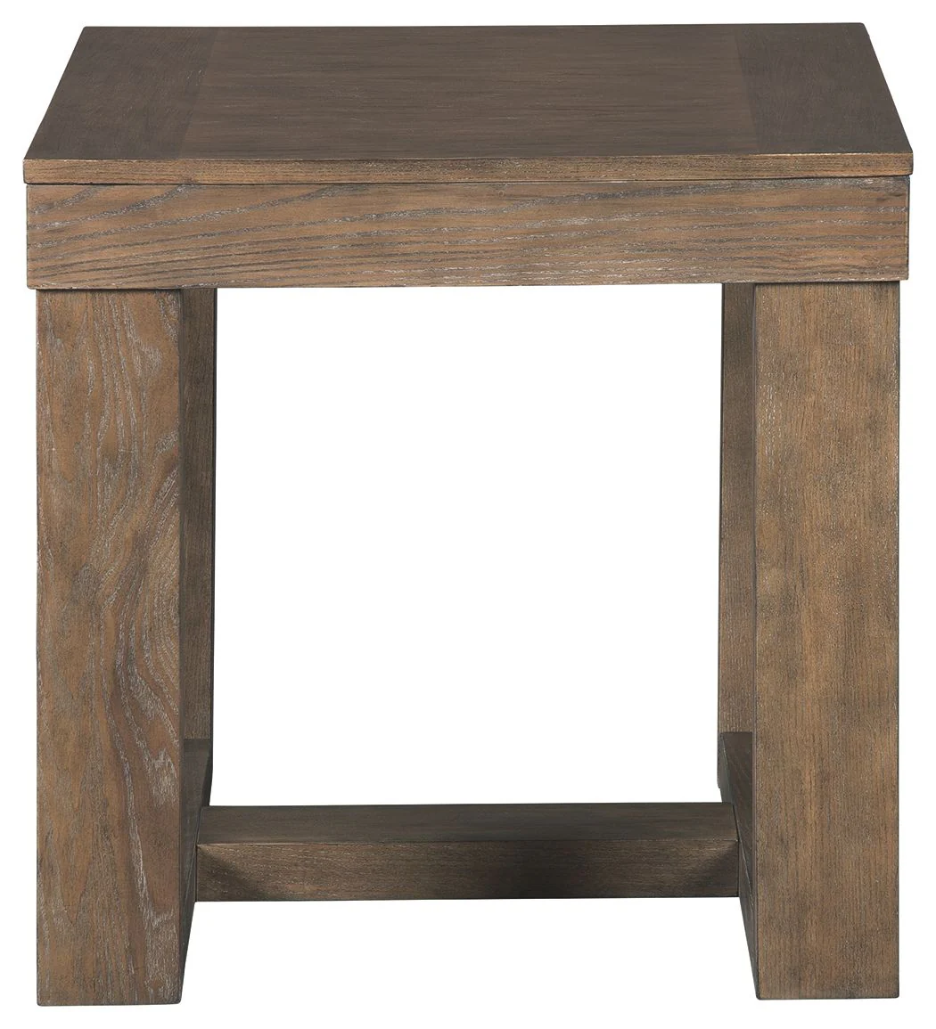 Cariton - Gray - Square End Table - Image 3