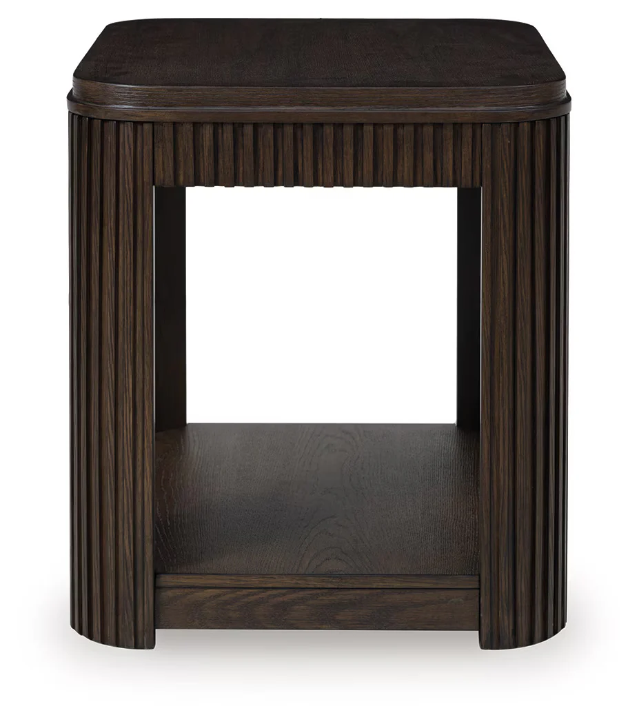 Carlibrie - Warm Brown - Rectangular End Table - Image 3