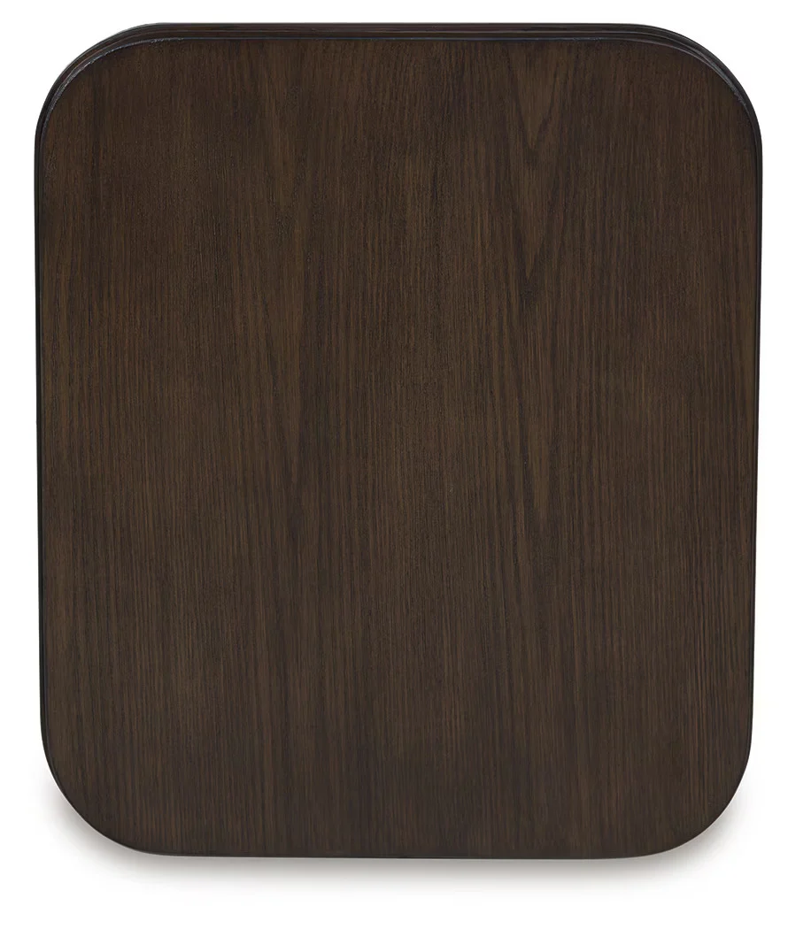 Carlibrie - Warm Brown - Rectangular End Table - Image 5