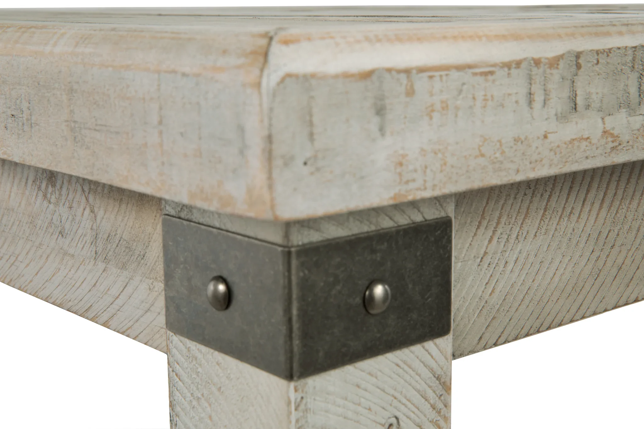 Carynhurst - White Wash Gray - Rectangular End Table - Image 6