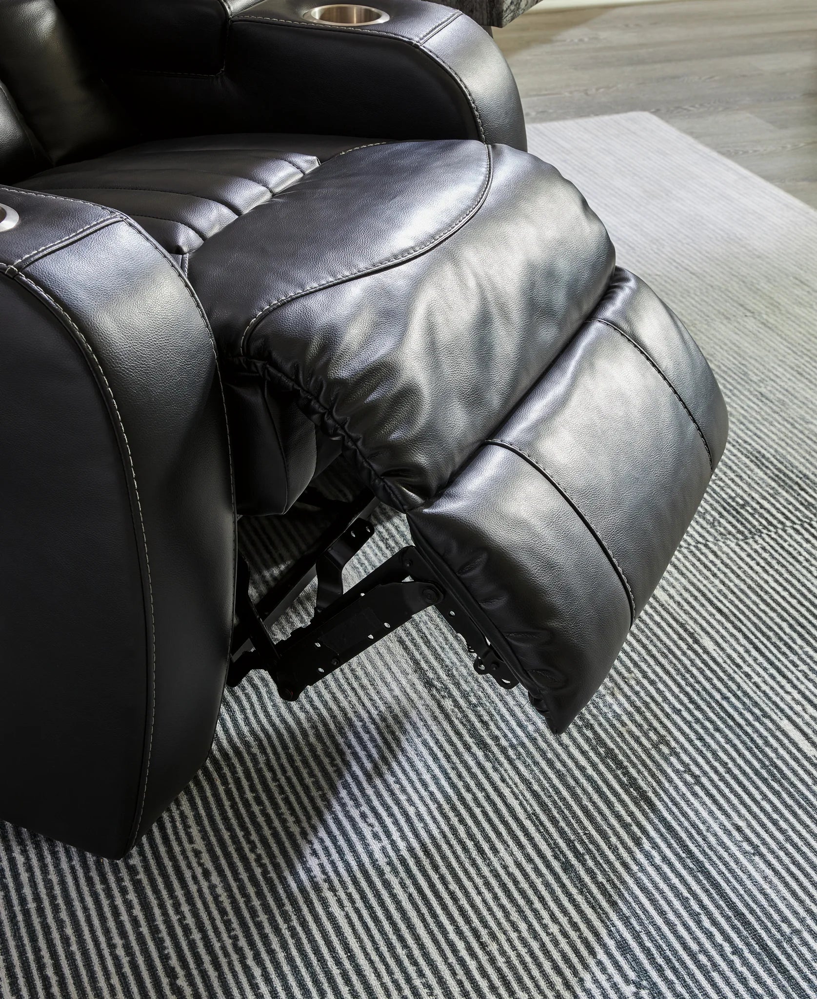 Caveman Den - Midnight - Power Recliner/ Adj Headrest - Image 10