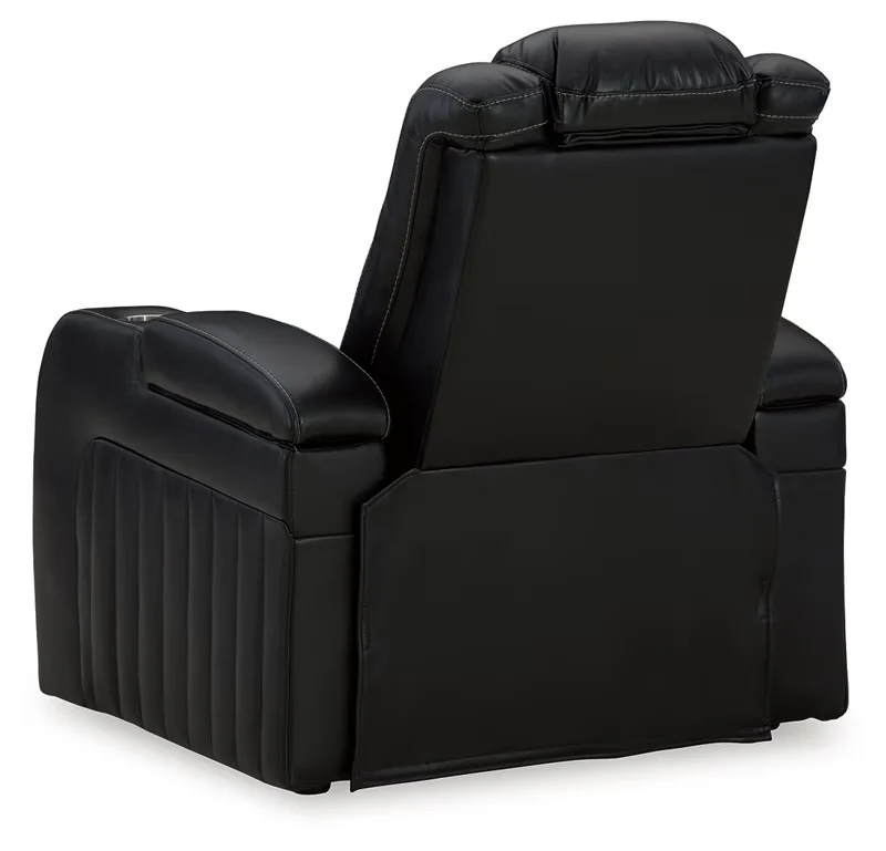 Caveman Den - Midnight - Power Recliner/ Adj Headrest - Image 5
