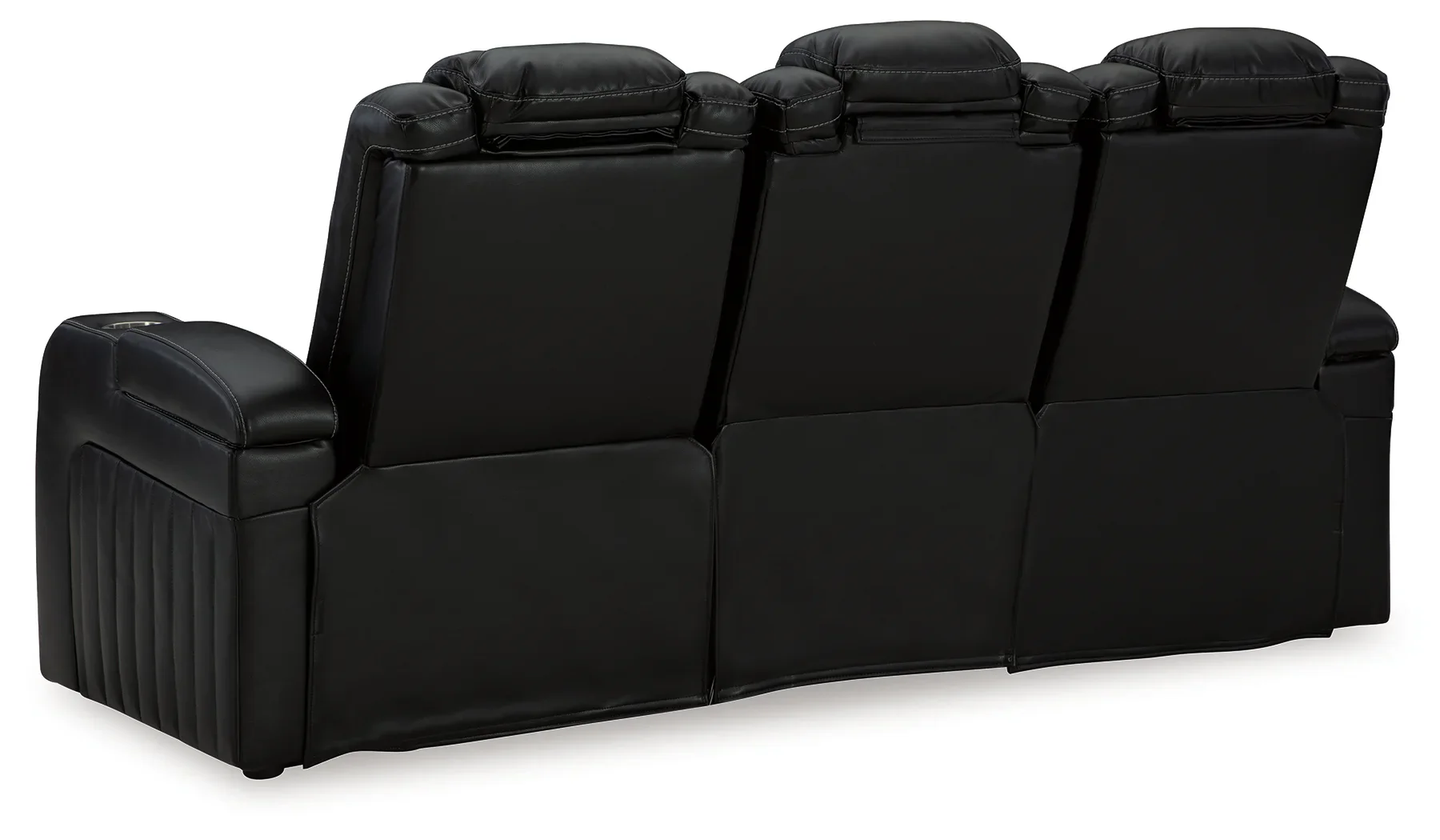 Caveman Den - Midnight - Power Reclining Sofa With Adj Headrest - Image 5