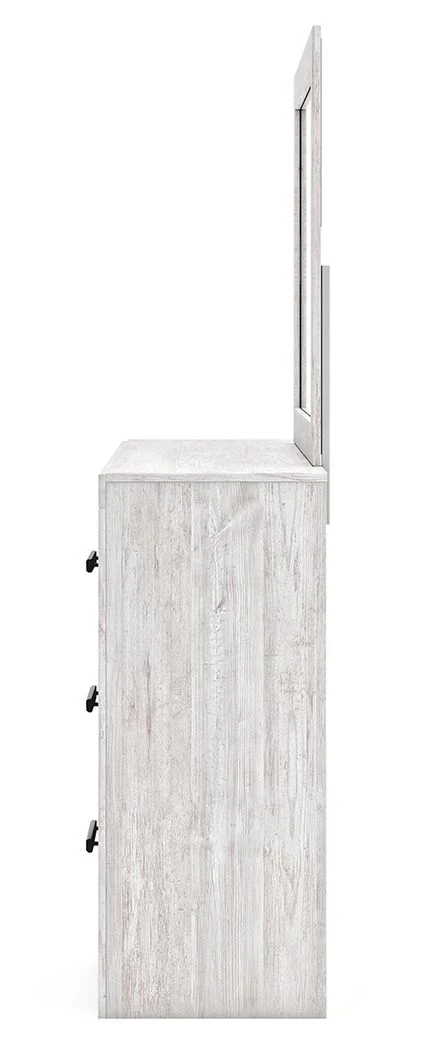 Cayboni - Whitewash - Dresser And Mirror - Image 5