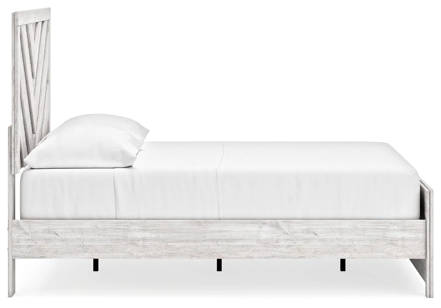 Cayboni - Whitewash - Full Panel Bed - Image 4