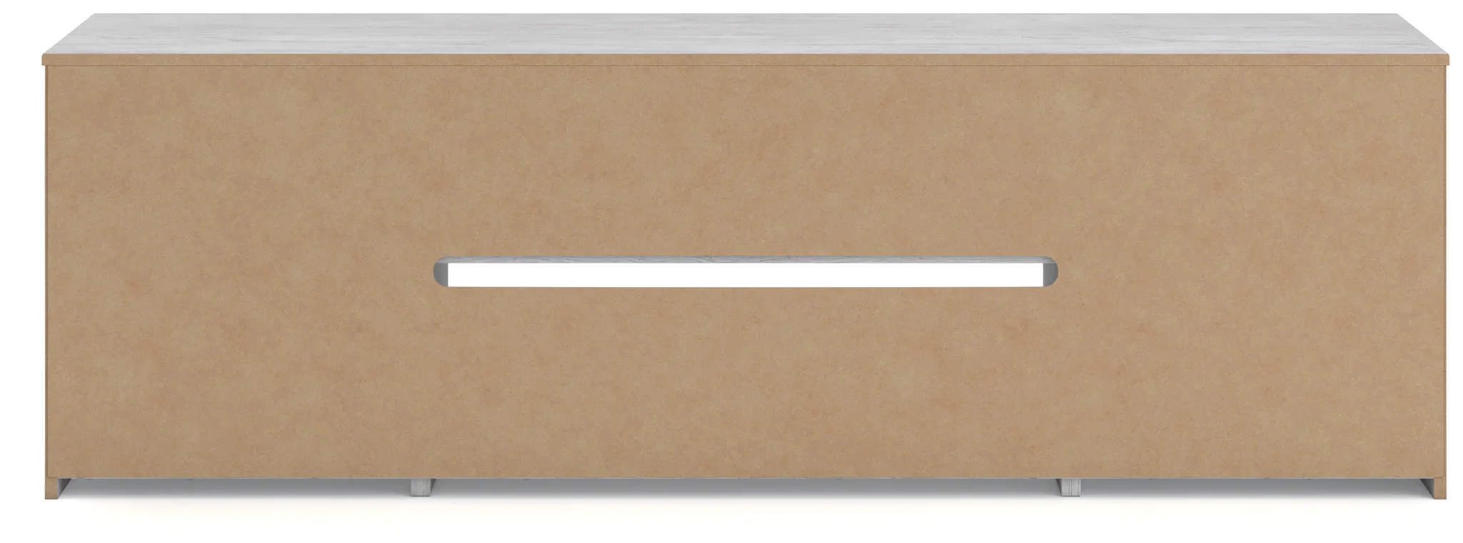 Cayboni - Whitewash - LG TV Stand With Fireplace Option - Image 2