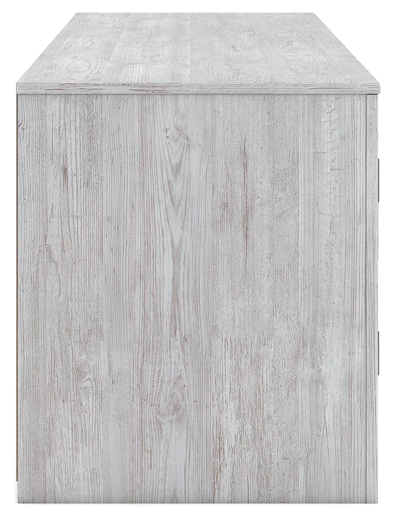Cayboni - Whitewash - LG TV Stand With Fireplace Option - Image 5