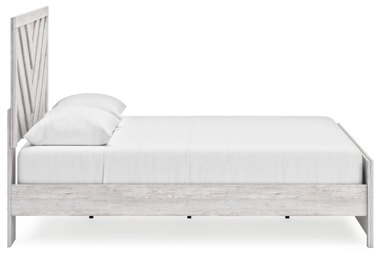 Cayboni - Whitewash - Queen Panel Bed - Image 7