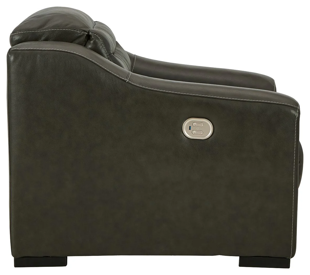 Center Line - Dark Gray - Pwr Recliner/Adj Headrest - Image 4