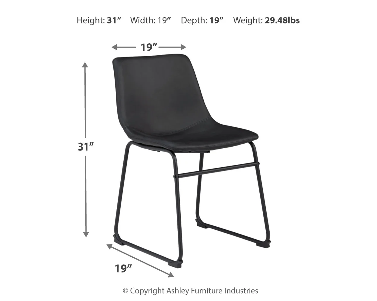 Centiar - Black - Dining Uph Side Chair (Set of 2) - Image 4