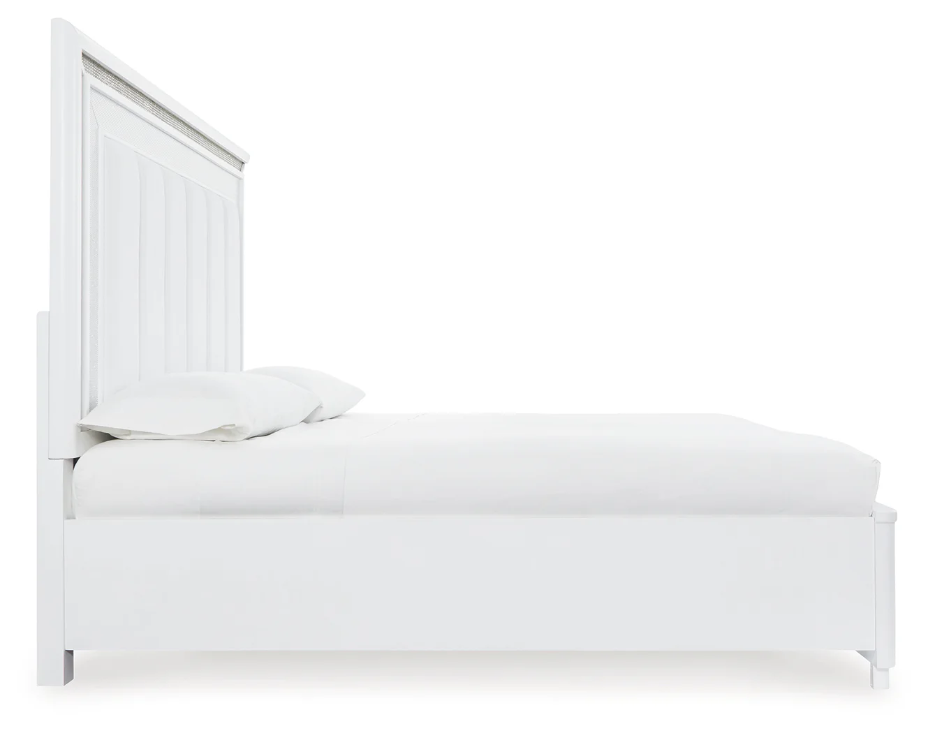 Chalanna - White - Queen Upholstered Storage Bed - Image 6
